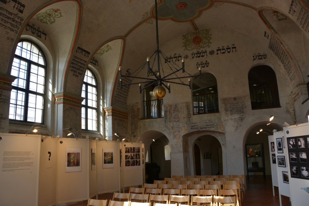 Inside the Trebic Synagogue